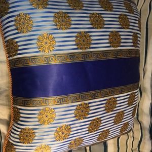 Versace pillow like new authentic rare